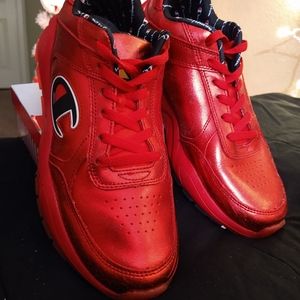 Ferrari Red Champion Sneakers